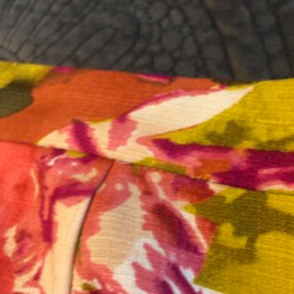 J.Crew pencil skirt in fuchsia and gold tones sz 4 - Picture 7 of 9